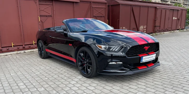 Ford Mustang GT 5.0 V8 Cabrio na 12 či 24 hodin