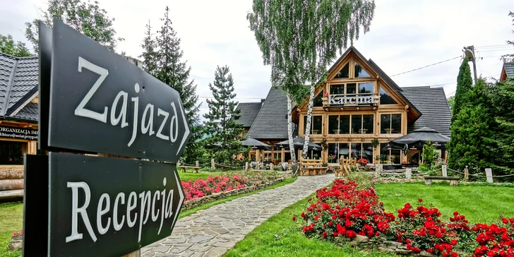 Dovolená nad Zakopaným: ubytování v horském prostředí, snídaně či polopenze i vstupy do aquaparku