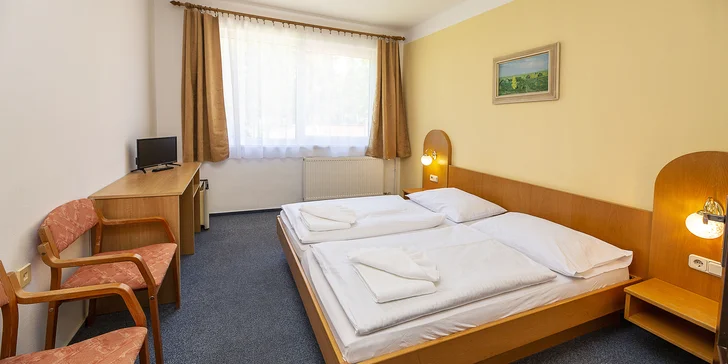 Pobyt ve Františkových Lázních s polopenzí, infrasaunou i procedurami