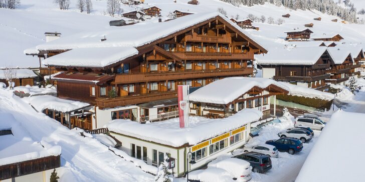 Zima v Kitzbühelských Alpách: 2 km od sjezdovek, wellness, polopenze+ a slevová karta Alpbachtal Card