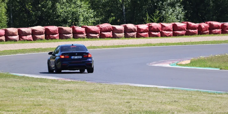 1–4 kola na okruhu v Mostě či Brně jako řidič nebo spolujezdec BMW M2 a M3