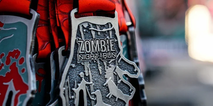 Startovní balíček na Zombie Night Run: 5km běh s čelovkami na Vítkově