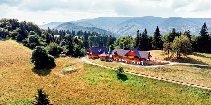 Pobyt pod Velkou Fatrou s polopenzí a wellness v rodinném penzionu s dechberoucími výhledy