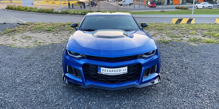 Tak to bude pořádná jízda: Chevrolet Camaro 6.2 V8 480 koní paket ZL1 až na 24 hod.