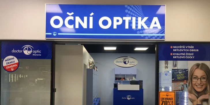 Nový pohled na věc: otevřený voucher na nákup brýlí v optice Doctor Optic