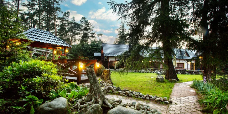 Aktivní odpočinek ve Vysokých Tatrách: snídaně či polopenze i privátní relax