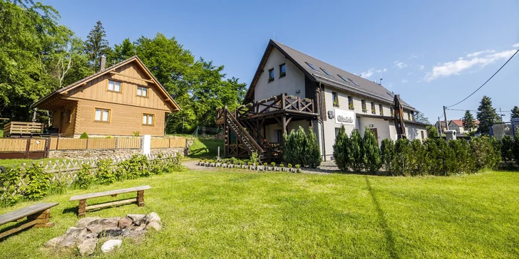 Pohodový podzim a jaro v Krušných horách s infrasaunou