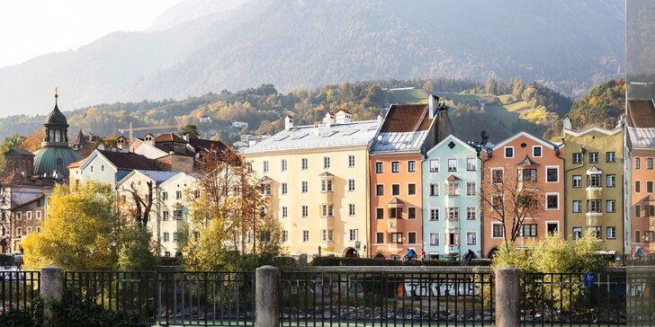 Památky i horské scenérie: 4* Alphotel Innsbruck se snídaní a neomezeným vstupem do wellness