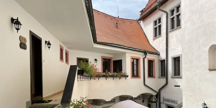 Pobyt v historickém centru Českého Krumlova: snídaně či polopenze
