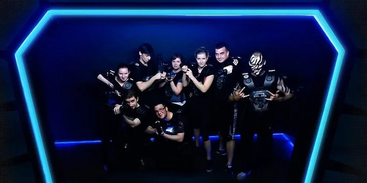 Laser Game v nejmodernější Laser Aréně v ČR na 2 hry po 15 minutách