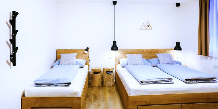 Pobyt v Krkonoších: ubytování v moderním apartmánu pro 2–6 osob se vstupem do sauny