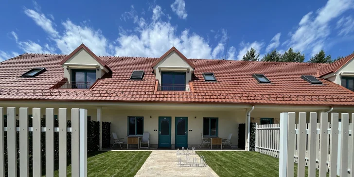 Nové apartmány v Lednici: plně vybavené až pro 6 osob, 500 m od zámku