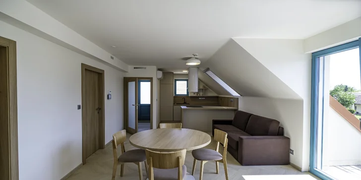 Nové apartmány v Lednici: plně vybavené až pro 6 osob, 500 m od zámku