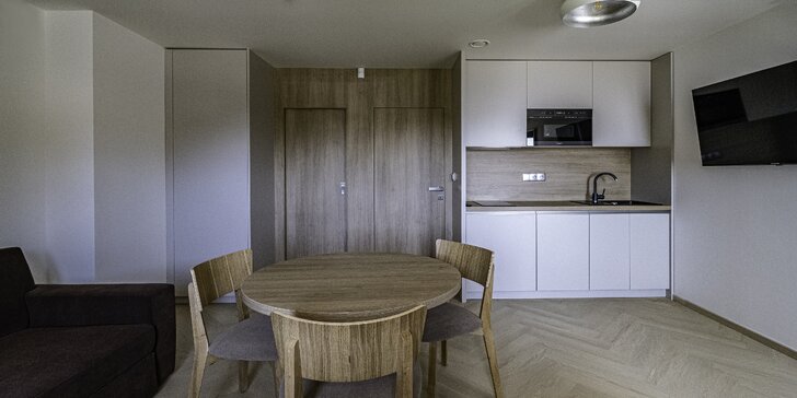 Nové apartmány v Lednici: plně vybavené až pro 6 osob, 500 m od zámku