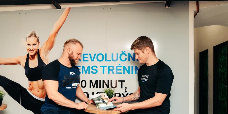 Cvičení EMS: zkušební lekce nebo privátní tréninky pro 1 či 2 osoby