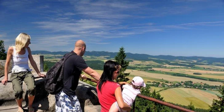 Poznávací dovolená pro dva u Adršpachu