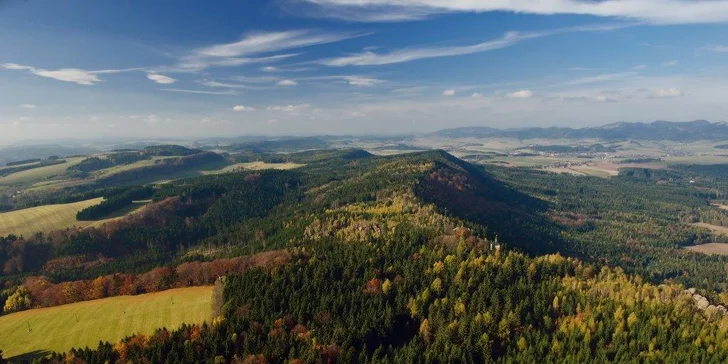 Poznávací dovolená pro dva u Adršpachu