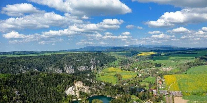 Poznávací dovolená pro dva u Adršpachu