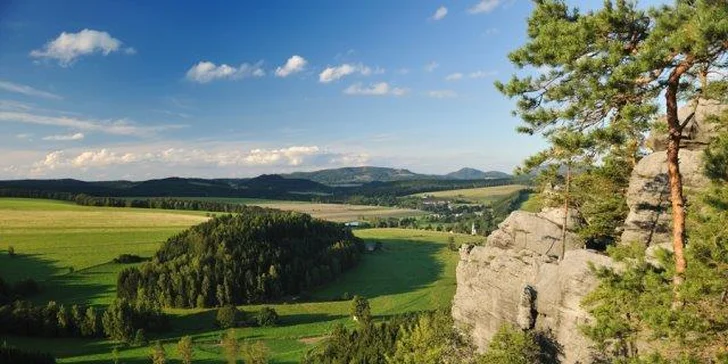 Poznávací dovolená pro dva u Adršpachu