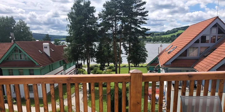 Až 14denní pobyt přímo u Lipna: vybavený apartmán až pro 4 osoby