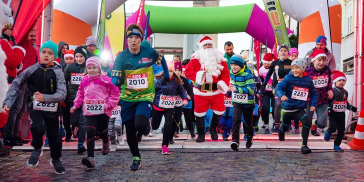 Startovní balíček na ČEZ Christmas Run v Praze, Brně, Olomouci či Mostě