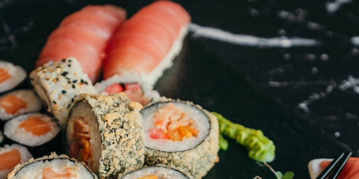 Otevřené vouchery do Sushi hub: až 1000 Kč na sushi k odnosu s sebou
