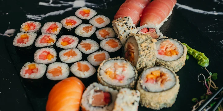 Otevřené vouchery do Sushi hub: až 1000 Kč na sushi k odnosu s sebou