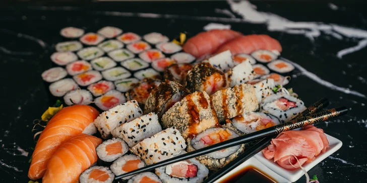 Otevřené vouchery do Sushi hub: až 1000 Kč na sushi k odnosu s sebou