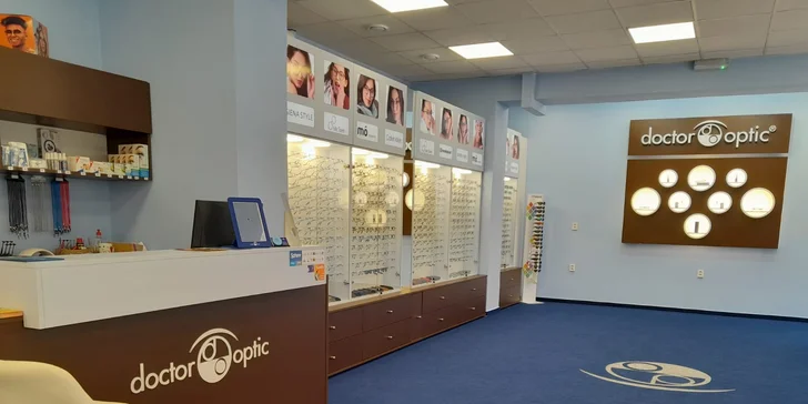 Nový pohled na věc: otevřený voucher na nákup brýlí v optice Doctor Optic