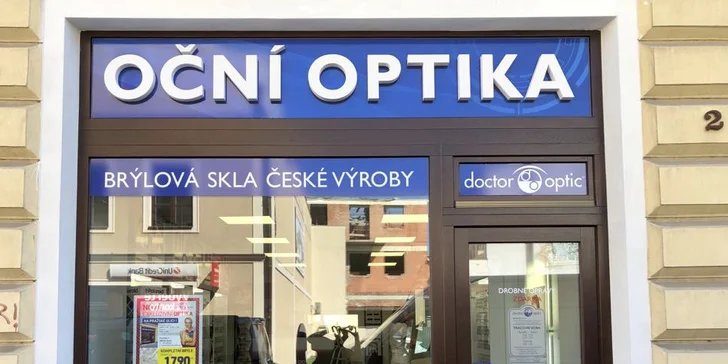 Nový pohled na věc: otevřený voucher na nákup brýlí v optice Doctor Optic