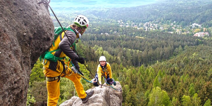Celodenní kurz skupinového lezení po ferratách na vybraných místech v ČR pro 1 nebo 2 osoby