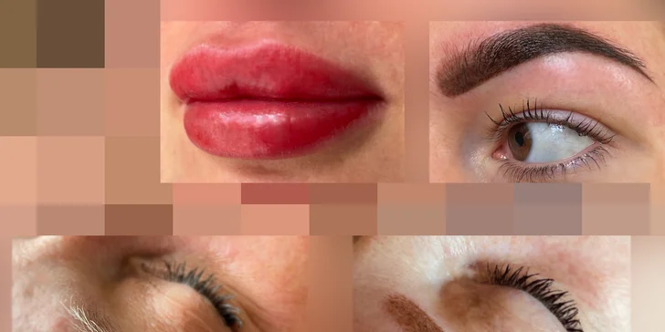 Permanentní make-up: obočí, oční linky i rty pomocí různých metod