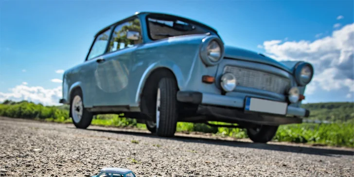 Zpátky do historie: zapůjčení Trabanta na 3 nebo 5 hod. vč. modelu či vstupenky do muzea