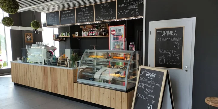 Moderní bistro v centru Prostějova: otevřený voucher v hodnotě až 350 Kč na cokoliv