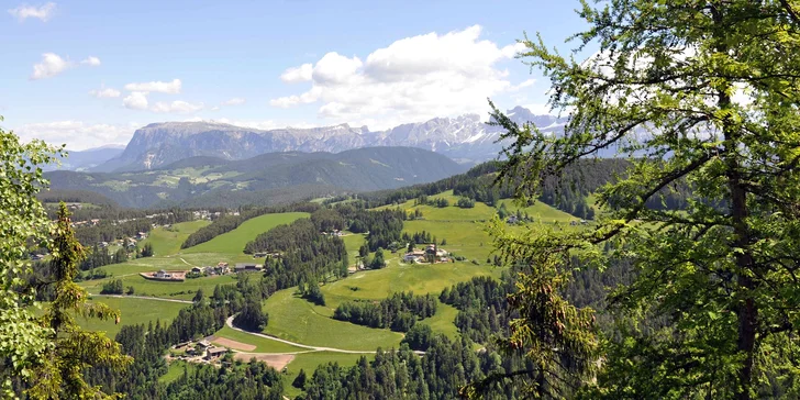 3* hotel v Dolomitech: ideální pro cyklisty i pěší turistiku, polopenze