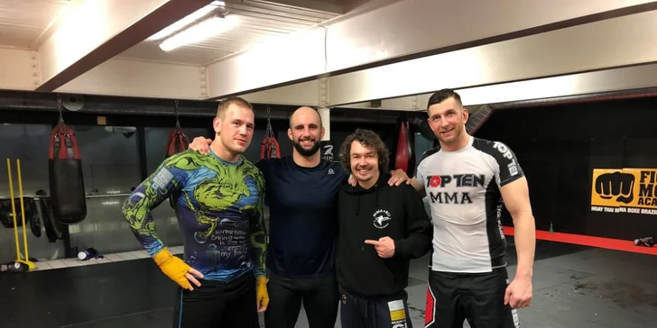 Individuální trénink s mistrem ČR ve Vale Tudo D. Bartákem: MMA, BJJ, grappling, thajský box i wrestling