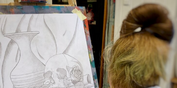 Výtvarný kurz pro dospělé i mládež: olejomalba, akvarel a abstraktní kresba