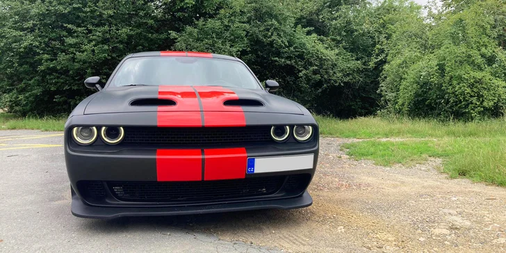 Dodge Challenger V8 6.4 Scatpack: zapůjčení na 6 hod. až týden