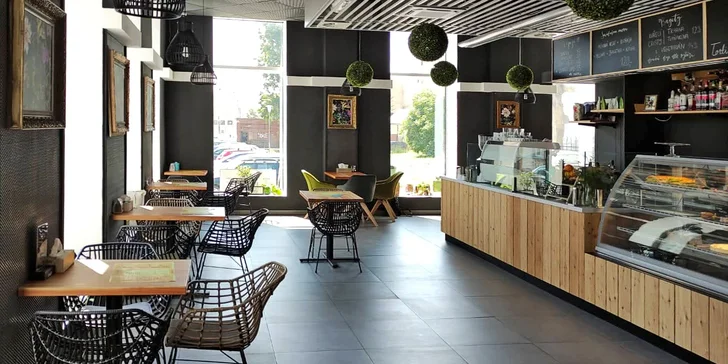 Moderní bistro v centru Prostějova: otevřený voucher v hodnotě až 350 Kč na cokoliv