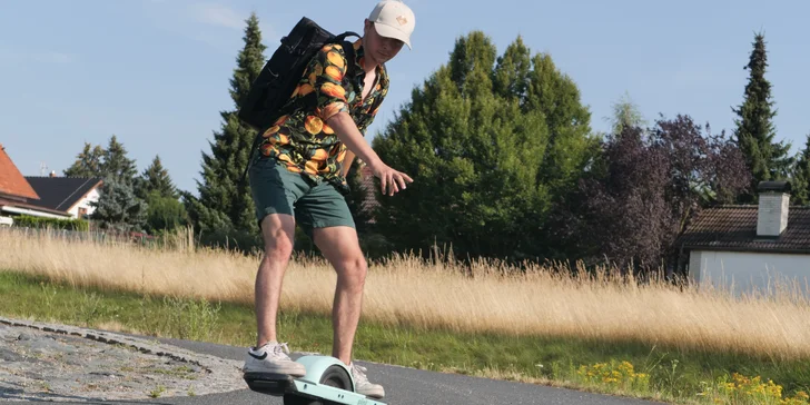 Výzva i zábava: zapůjčení jednokolky Onewheel Pint X na hodinu i celý den