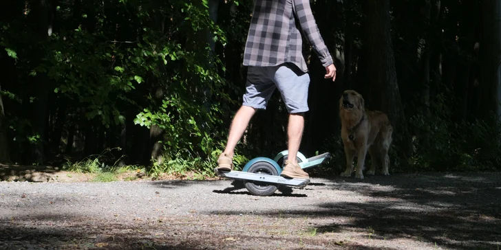 Výzva i zábava: zapůjčení jednokolky Onewheel Pint X na hodinu i celý den