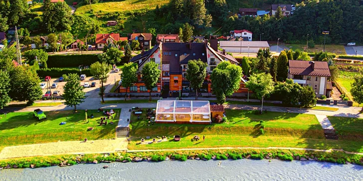 Pobyt s jídlem i neomezeným wellness v lázeňském městečku v polských Karpatech