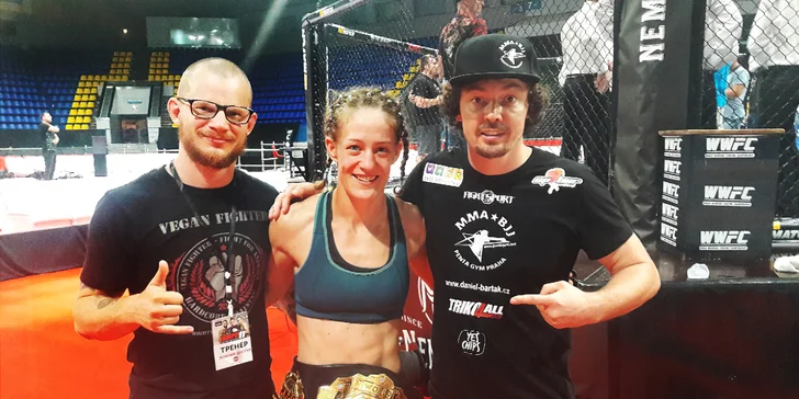 Individuální trénink s mistrem ČR ve Vale Tudo D. Bartákem: MMA, BJJ, grappling, thajský box i wrestling