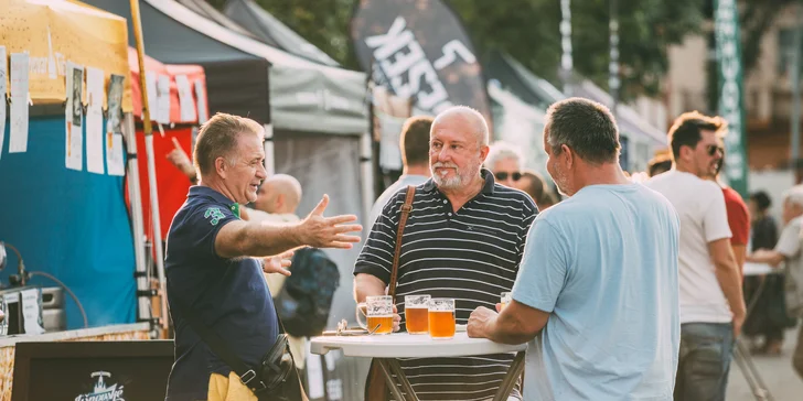 Degustační výbava a tombolenka na Nomad Beer Festival, který se koná 9. a 10. září 2022