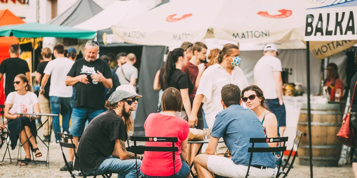 Degustační výbava a tombolenka na Nomad Beer Festival, který se koná 9. a 10. září 2022
