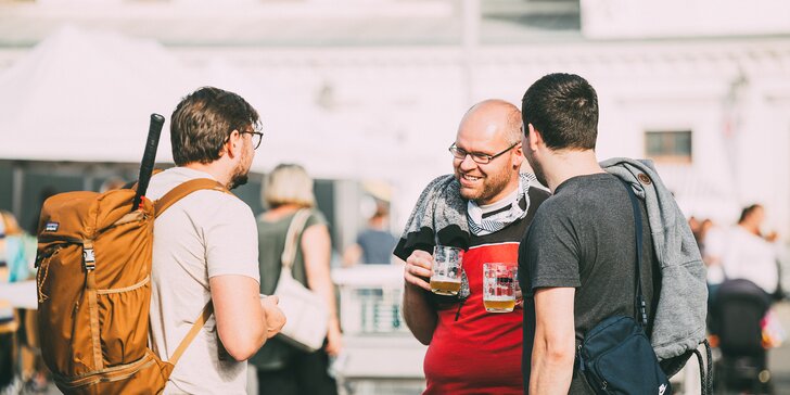 Degustační výbava a tombolenka na Nomad Beer Festival, který se koná 9. a 10. září 2022