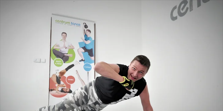 1 lekce nebo celý kurz fitness cvičení piloxing s Jirkou od září do ledna
