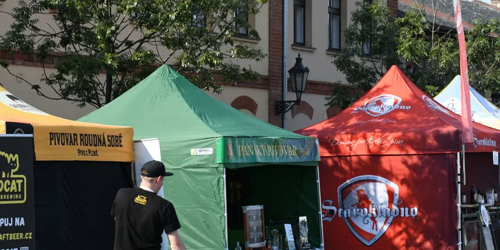Degustační výbava a tombolenka na Nomad Beer Festival, který se koná 9. a 10. září 2022
