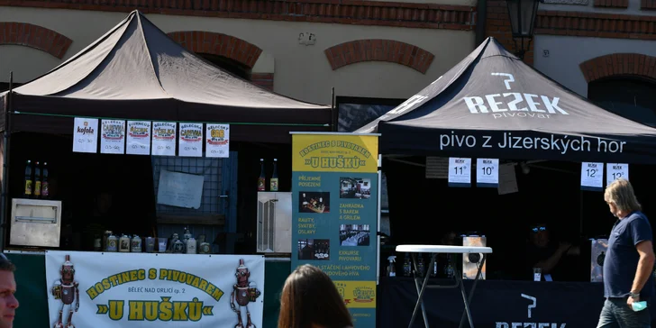 Degustační výbava a tombolenka na Nomad Beer Festival, který se koná 9. a 10. září 2022