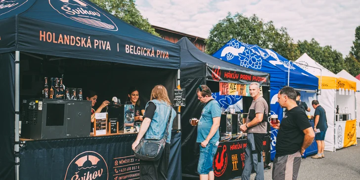 Degustační výbava a tombolenka na Nomad Beer Festival, který se koná 9. a 10. září 2022